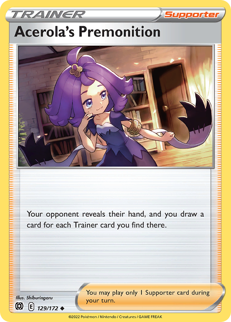 Brilliant Stars Acerola’s Premonition #129/172